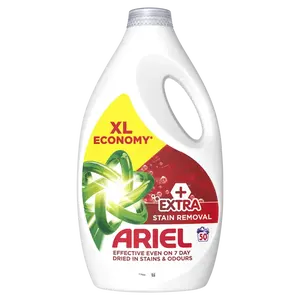 ARIEL Plus Extra Stain tekutý prací gél 50 praní 2,25 l