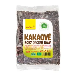 WOLFBERRY Kakaové bôby drvené BIO 250 g