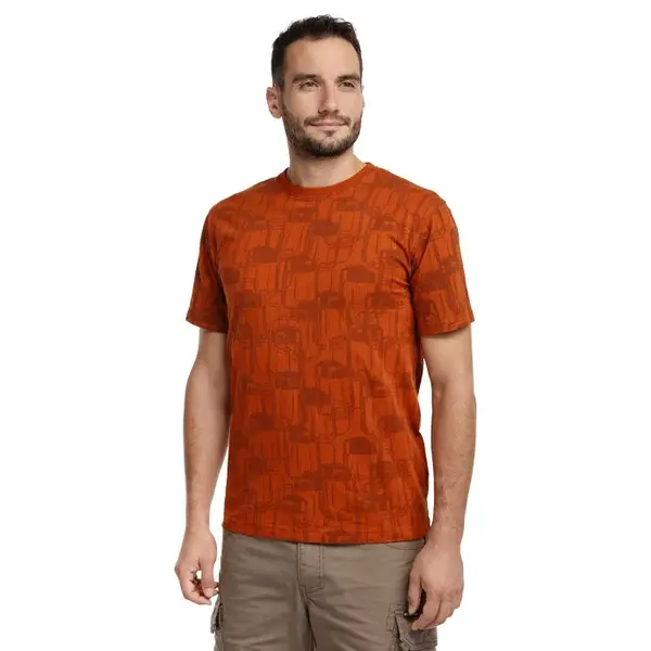 Bushman Pánske tričko Robson, terracotta M