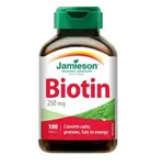 JAMIESON Biotín 250 mcg 100 tabliet
