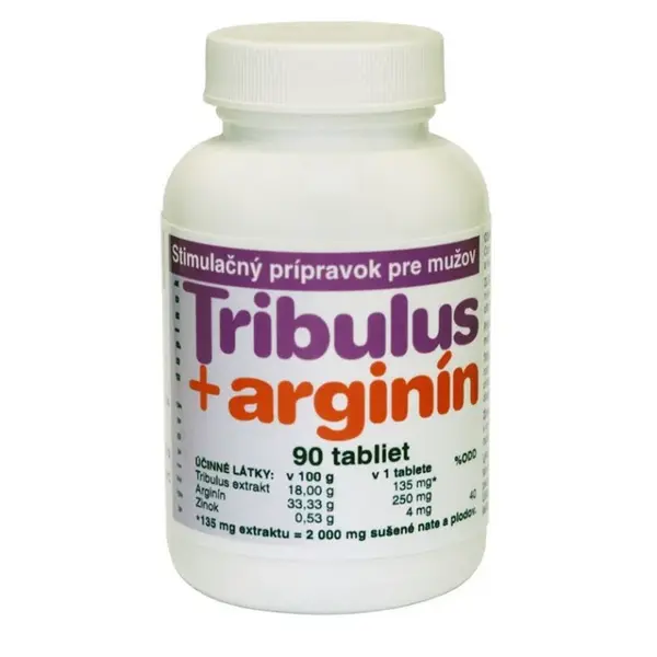 NATURVITA TRIBULUS + ARGINÍN cps 1x90 ks