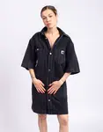 Carhartt WIP W' Rylan Dress Rylan stripe, black stone washed XS