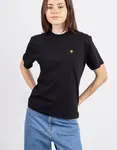 Carhartt WIP W' S/S Chase T-Shirt Black/Gold XS