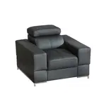 Křeslo Bazalt látka: Cayenne 1124