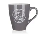 Hrnek Sweet Home 310 ml, šedý