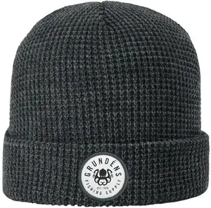 Grundéns čepice kracken waffle beanie - heather charcoal
