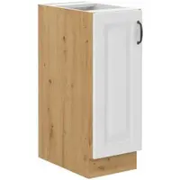Spodní skříňka Stilo 30 D CARGO BB Barva korpusu: Dub artisan, Barva dvířek: Bílá