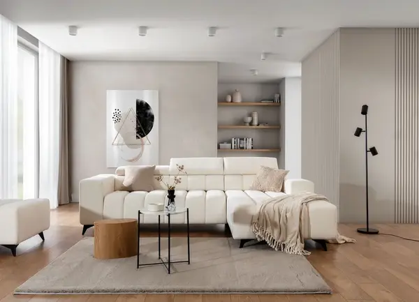 Sedací souprava Ragusso 1 Provedení: Levá varianta, látka: Riviera 26