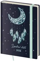 Týdenní diář 2026 B6 Lunární Dream s gumičkou