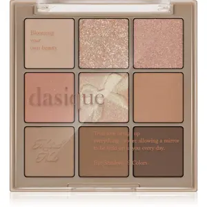 Dasique Eye Shadow Pallete paletka očných tieňov odtieň 24 Muted Nuts 7 g