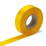 Stuha atlasová žltá, šírka 24 mm