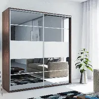 Šatní skříň Ska A6 XL Barva korpusu: Bílá, Rozměry: 150 cm, Dveře: Dub sonoma