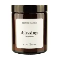 The Olphactory Scented Candle Glass Blessing Dark Amber to 135g vonná svíčka 135 g