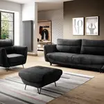 Sestava Silva - 3F + 1F + taburet látka: Nube 6