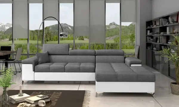 Sedací souprava Ricardo Provedení: Pravá varianta, látka: Sawana 05/ Soft 17