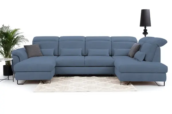 Sedací souprava Giovani do U - látka Urban Provedení: Levá U, Nožičky: Nožičky kovové - černé, látka: Urban 12