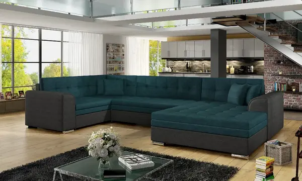 Sedací souprava Damario Provedení: Pravá U, látka: Dora 85/ Dora 96