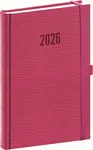 Denní diář Rivoli 2026 růžový