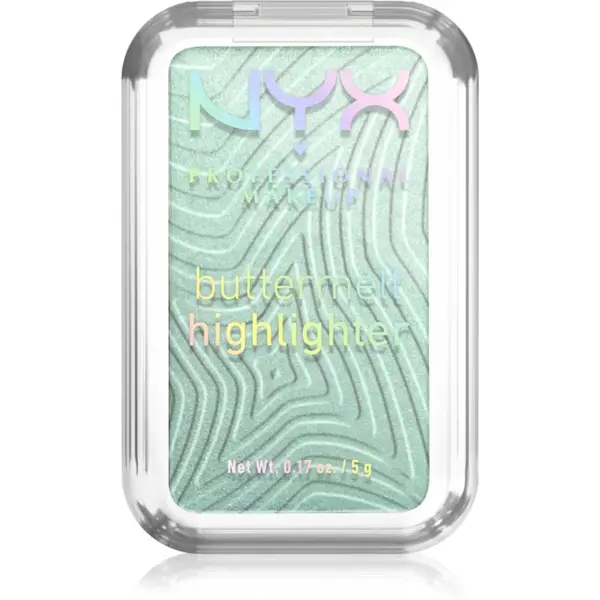 NYX Professional Makeup Buttermelt Highlighter rozjasňovač odstín butta mint 20 5 g