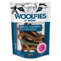 WOOLFIES Dental fishbone S dentální pochoutka pro psy 200 g