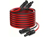 Solární kabel 4mm2, červený+černý s konektory MC4,prodloužení  5m