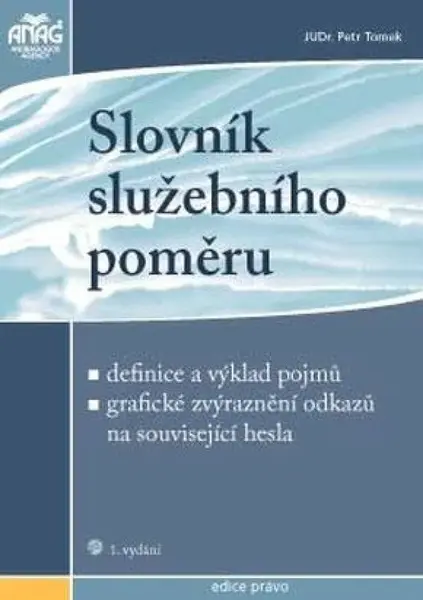 Slovník služebního poměru - JUDr. Petr Tomek