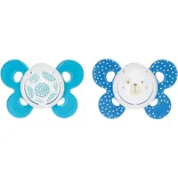 Chicco Physio Comfort 6-16m dudlík Boy-Dots/Bear 2 ks