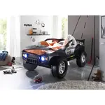 MID.YOU POSTEL VE TVARU AUTA, 90/200 cm, černá