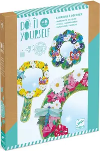 DIY Květinová zrcátka