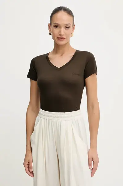 Tričko Guess dámské, bílá barva, W5GP31 KCSX2