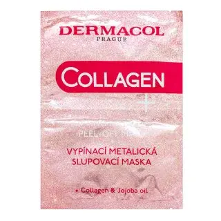 Dermacol Collagen+ maska Lifting Metallic Peel-Off Mask 15 ml