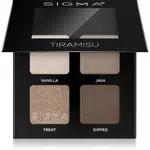 Sigma Beauty Quad paletka očních stínů odstín Tiramisu 4 g