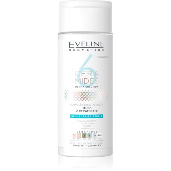 Eveline Cosmetics 6 Ceramides zjemňující a hydratační tonikum s ceramidy 150 ml