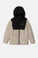 Dětská bunda Columbia Powder Lite béžová barva, 2090023