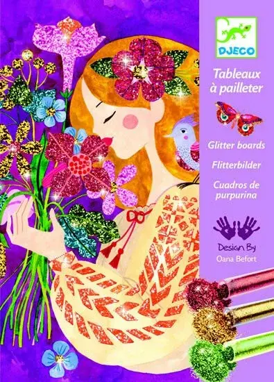 DJECO Třpytivé Květinové dívky