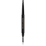 Revolution Duo Brow Definer precizní tužka na obočí odstín Dark Brown 0.25 g