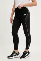 Legíny adidas Stadium dámské, černá barva, s aplikací, JL7000
