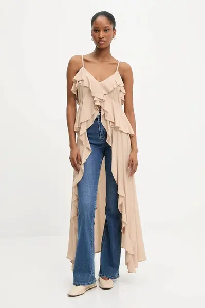 Top Answear.LAB dámský, béžová barva