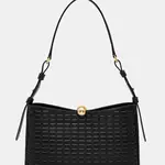 Kožená kabelka Furla černá barva, WB01403.BX3977.O6000