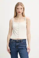 Top Abercrombie & Fitch béžová barva, KI139-5412