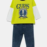 Dětská souprava Guess zelená barva, I5YG05 K8HM4