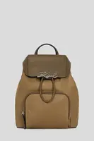 Batoh Karl Lagerfeld K/SIGNATURE dámský, hnědá barva, malý, A3W30027