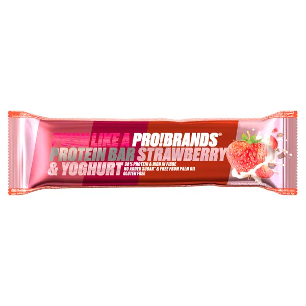 PROBRANDS Protein bar s příchutí jahoda a jogurt 45 g