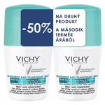 VICHY Roll-on antiperspirant 48 hodin bez skvrn 2 x 50 ml DUOPACK