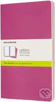 Moleskine - sada 3 zošitov (ružové) (stredné, čisté)