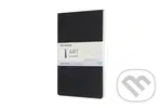 Moleskine - skicár blok (čierny) (stredný, čistý)