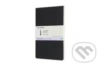 Moleskine - skicár blok (čierny) (stredný, čistý)