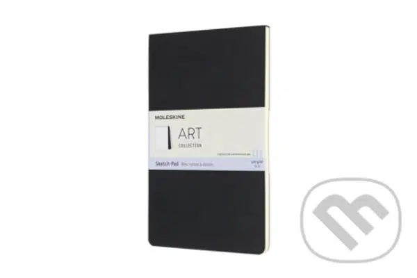 Moleskine - skicár blok (čierny) (stredný, čistý)