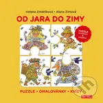 Od jara do zimy (puzzle, skládanky a básničky) (Puzzle, omalovánky, kvízy) - kniha z kategorie Pro děti