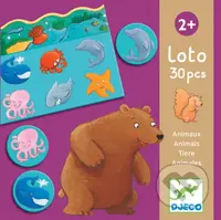 Loto: Zvieratá - hra z kategorie Vzdělávací hry